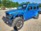 2022 Jeep Wrangler Unlimited Rubicon Blue vin: 1C4HJXFN2NW133567