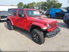 2021 Jeep Wrangler Unlimited Rubicon 4x4 Красный vin: 1C4HJXFN3MW605953