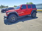2022 Jeep Wrangler Unlimited Rubicon Red vin: 1C4HJXFN5NW129576