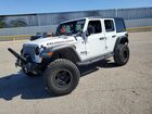 2018 Jeep Wrangler Unlimited Rubicon White vin: 1C4HJXFNXJW199309