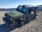 2021 Jeep Wrangler Unlimited Rubicon Green vin: 1C4JJXFM7MW536211