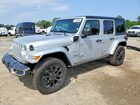 2023 Jeep Wrangler Sahara 4xe Silver vin: 1C4JJXP66PW703047