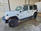 2023 Jeep Wrangler Sahara 4xe White vin: 1C4JJXP69PW580943