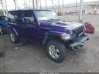 2023 Jeep Wrangler 4xe Rubicon 4x4 Purple vin: 1C4JJXR60PW569410