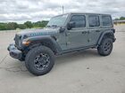2022 Jeep Wrangler Unlimited Rubicon 4xe Gray vin: 1C4JJXR62NW218835