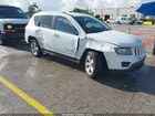 2016 Jeep Compass Sport Белый vin: 1C4NJCBA2GD641308