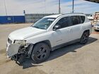 2016 Jeep Compass Sport White vin: 1C4NJCBA4GD615597