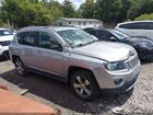 2016 Jeep Compass High Altitude Edition Серебряный vin: 1C4NJCEA1GD806597