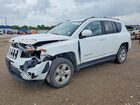 2017 Jeep Compass Latitude White vin: 1C4NJCEA5HD151524