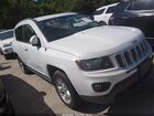 2017 Jeep Compass Latitude Fwd White vin: 1C4NJCEB1HD182732