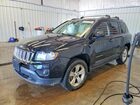 2016 Jeep Compass Sport Черный vin: 1C4NJDBB3GD780345