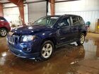2016 Jeep Compass Sport Blue vin: 1C4NJDBB6GD714114