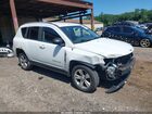2016 Jeep Compass Latitude White vin: 1C4NJDEB0GD759254