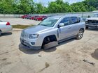 2016 Jeep Compass Latitude Silver vin: 1C4NJDEB1GD597618