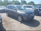 2016 Jeep Compass Latitude Gray vin: 1C4NJDEB1GD619147