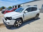 2016 Jeep Compass Latitude White vin: 1C4NJDEB2GD795107