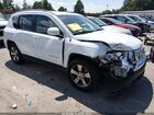 2017 Jeep Compass High Altitude White vin: 1C4NJDEB2HD100500