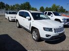 2017 Jeep Compass Latitude White vin: 1C4NJDEB4HD191902