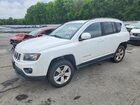 2016 Jeep Compass Latitude White vin: 1C4NJDEB5GD745110
