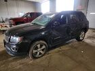2017 Jeep Compass Latitude Black vin: 1C4NJDEB5HD113189