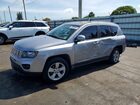 2017 Jeep Compass Latitude Silver vin: 1C4NJDEB7HD191358