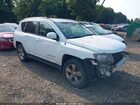 2016 Jeep Compass Latitude White vin: 1C4NJDEB9GD617341