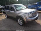 2016 Jeep Patriot Latitude Silver vin: 1C4NJPFB1GD543591