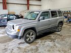 2017 Jeep Patriot Latitude Gray vin: 1C4NJRFB2HD155850