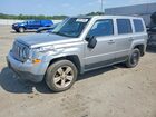 2016 Jeep Patriot Latitude Silver vin: 1C4NJRFB6GD596315