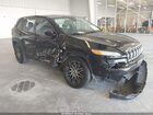 2017 Jeep Cherokee Sport Черный vin: 1C4PJLAB2HD231175