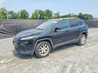 2017 Jeep Cherokee Latitude Black vin: 1C4PJLCB0HW667878