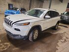2016 Jeep Cherokee Latitude Белый vin: 1C4PJLCB2GW355902