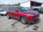 2017 Jeep Cherokee Latitude Красный vin: 1C4PJLCB2HW517819
