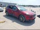 2017 Jeep Cherokee Latitude Red vin: 1C4PJLCB2HW574232