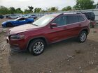 2019 Jeep Cherokee Latitude Maroon vin: 1C4PJLCB2KD222464