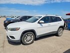 2020 Jeep Cherokee Latitude White vin: 1C4PJLCB2LD629458