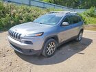 2016 Jeep Cherokee Latitude Серебряный vin: 1C4PJLCB4GW374225