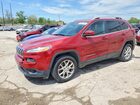 2017 Jeep Cherokee Latitude Maroon vin: 1C4PJLCB6HW619334