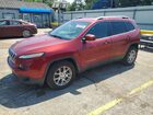 2016 Jeep Cherokee Latitude Red vin: 1C4PJLCB7GW307828