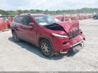 2016 Jeep Cherokee Latitude Red vin: 1C4PJLCB9GW281877
