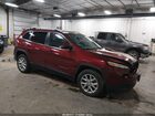 2018 Jeep Cherokee Latitude Fwd Темно-бордовый vin: 1C4PJLCB9JD606479