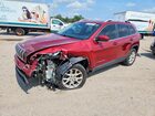 2017 Jeep Cherokee Latitude Red vin: 1C4PJLCBXHW642373