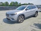 2019 Jeep Cherokee Limited Silver vin: 1C4PJLDN4KD148375
