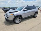 2018 Jeep Cherokee Limited Silver vin: 1C4PJLDX9JD587538