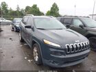2018 Jeep Cherokee Latitude Plus Fwd Gray vin: 1C4PJLLB5JD584450