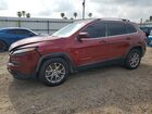 2018 Jeep Cherokee Latitude Plus Maroon vin: 1C4PJLLB5JD615681