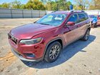 2020 Jeep Cherokee Latitude Plus Red vin: 1C4PJLLB5LD535901