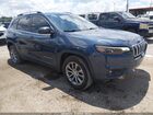 2021 Jeep Cherokee Latitude Plus Fwd Blue vin: 1C4PJLLB5MD183811