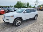 2018 Jeep Cherokee Latitude Plus Белый vin: 1C4PJLLX0JD531764