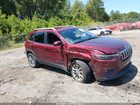 2021 Jeep Cherokee Latitude Lux Fwd Темно-бордовый vin: 1C4PJLMX1MD158799